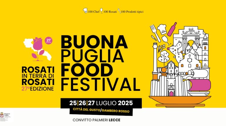 Buona Puglia food festival Lecce 2025